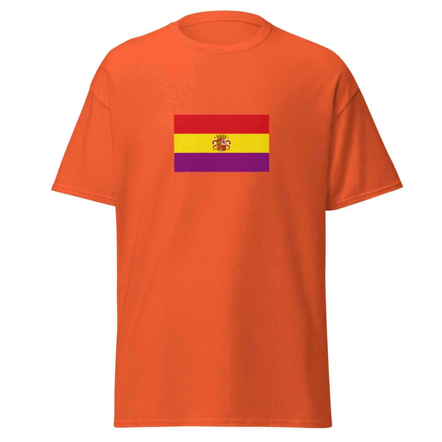 Spain - Second Spanish Republic (1931-1939) | Historical Spanish Flag Interactive T-shirt