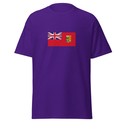 Canada - 1st Canadian Red Ensign (1868-1921) | Historical Canadian Flag Interactive T-shirt