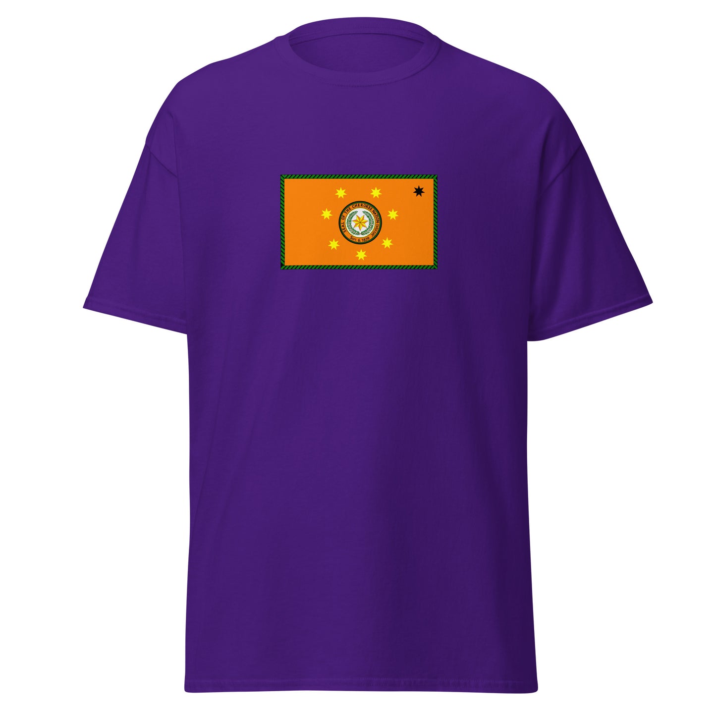 USA - Cherokees | Native American Flag Interactive T-shirt