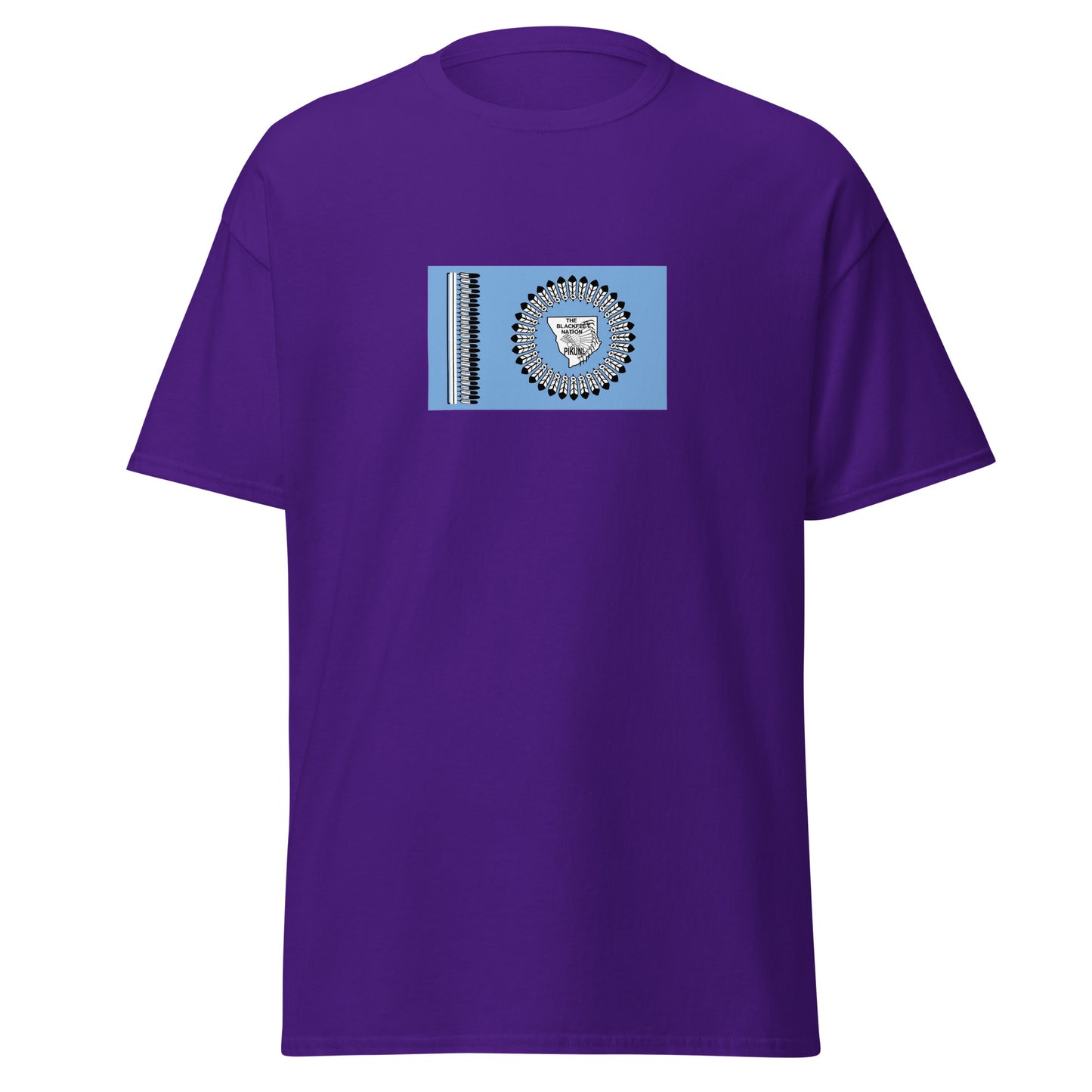 USA - Blackfeet people | Native American Flag Interactive T-shirt