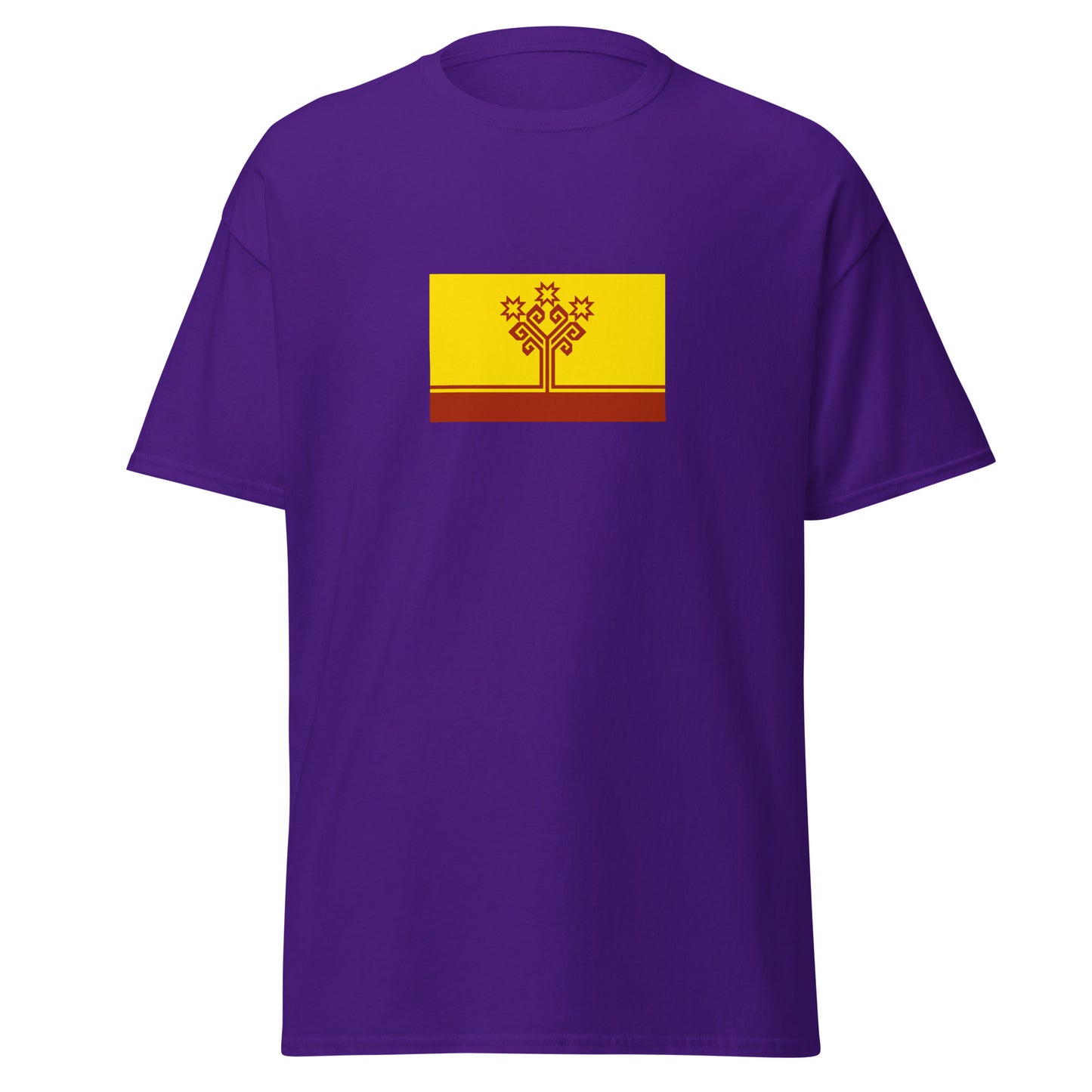 Russia - Chuvash people | Ethnic Russian Flag Interactive Unisex T-Shirt