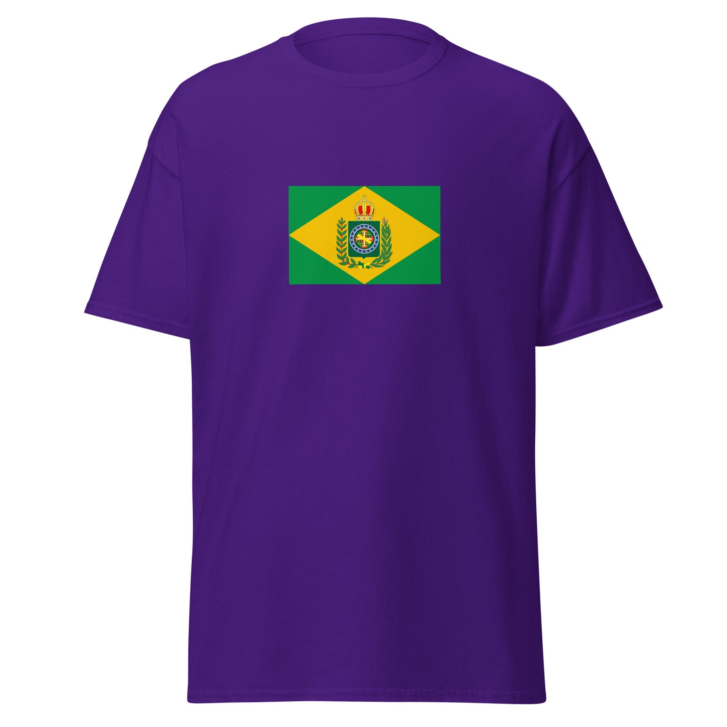 Brazil - Empire of Brazil (1822-1889) | Historical Brazilian Flag Interactive T-Shirt