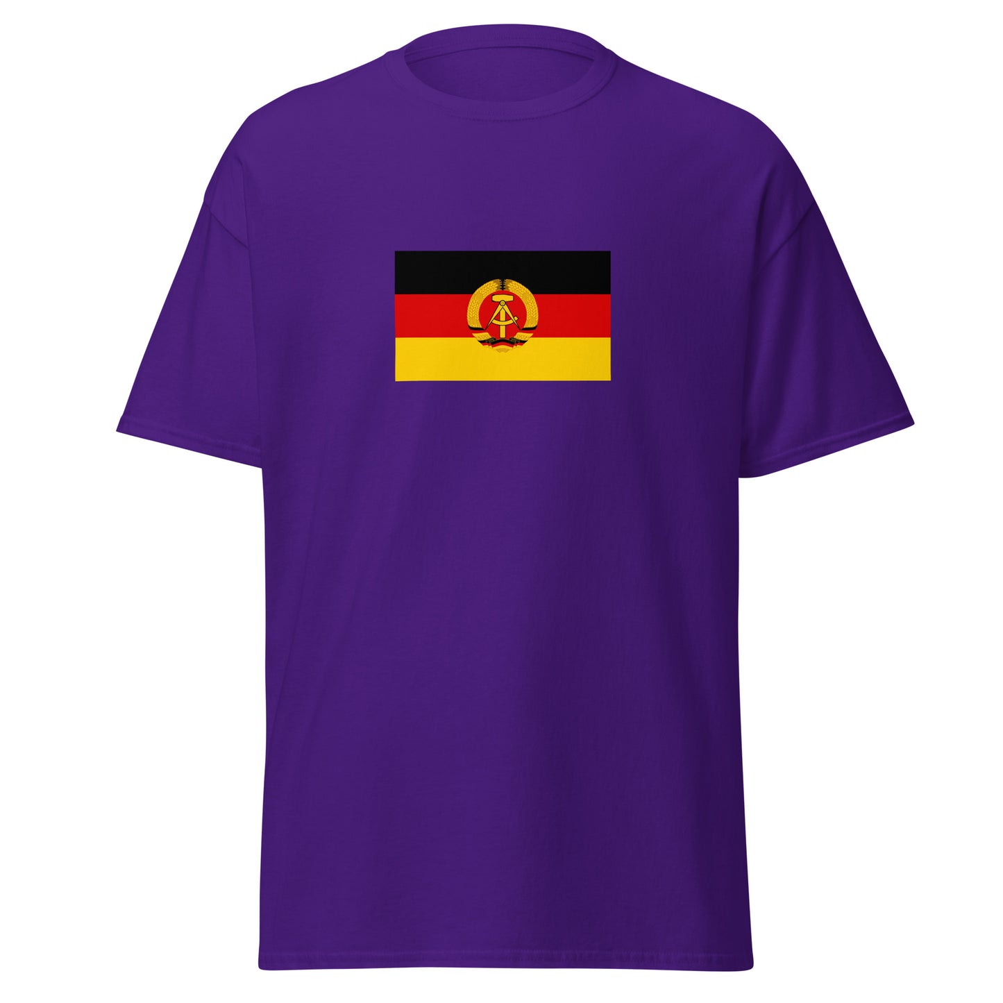 Germany - East Germany (1949-1990) | Historical German Flag Interactive T-Shirt