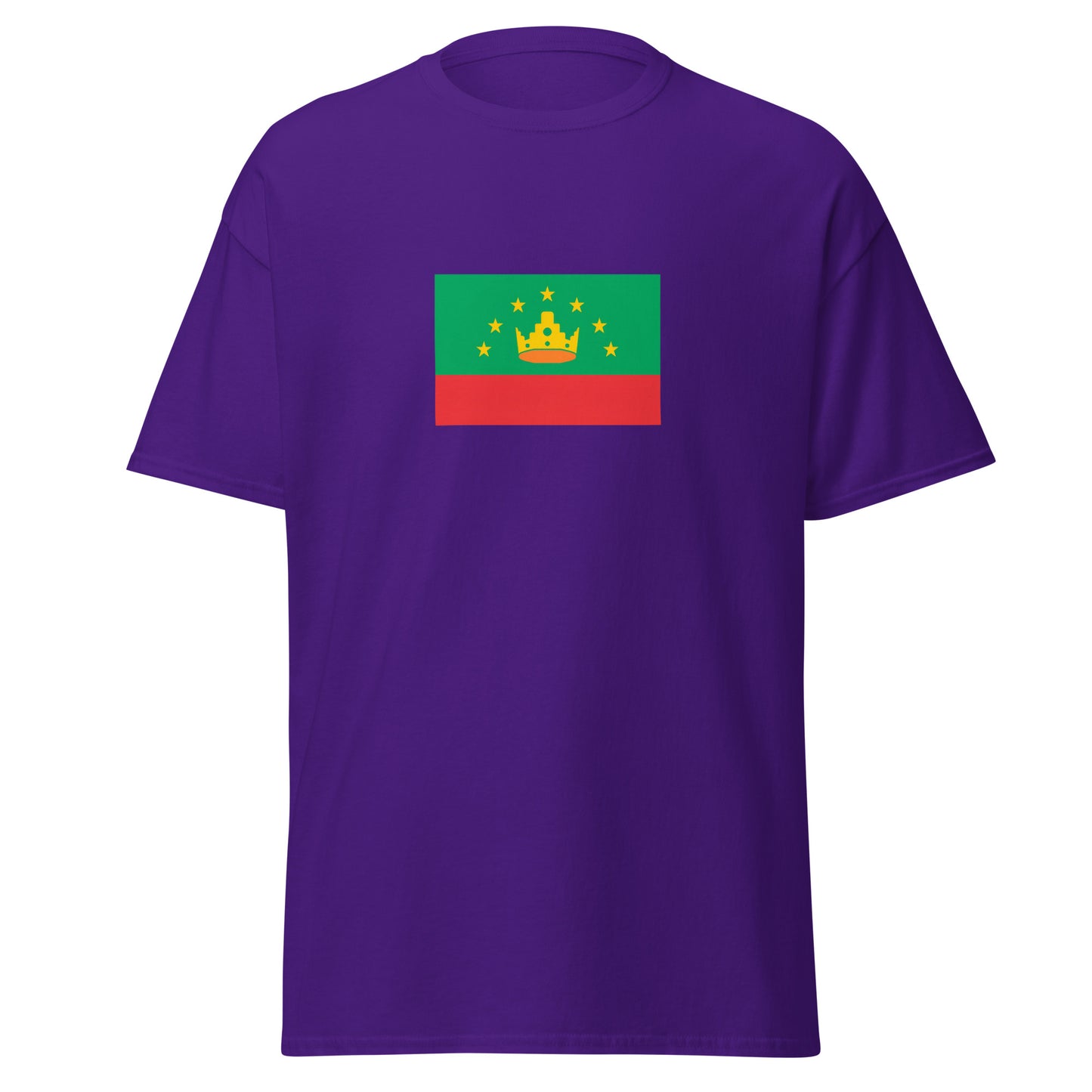 India - Kushan Empire (30-375) | Historical Indian Flag Interactive T-Shirt