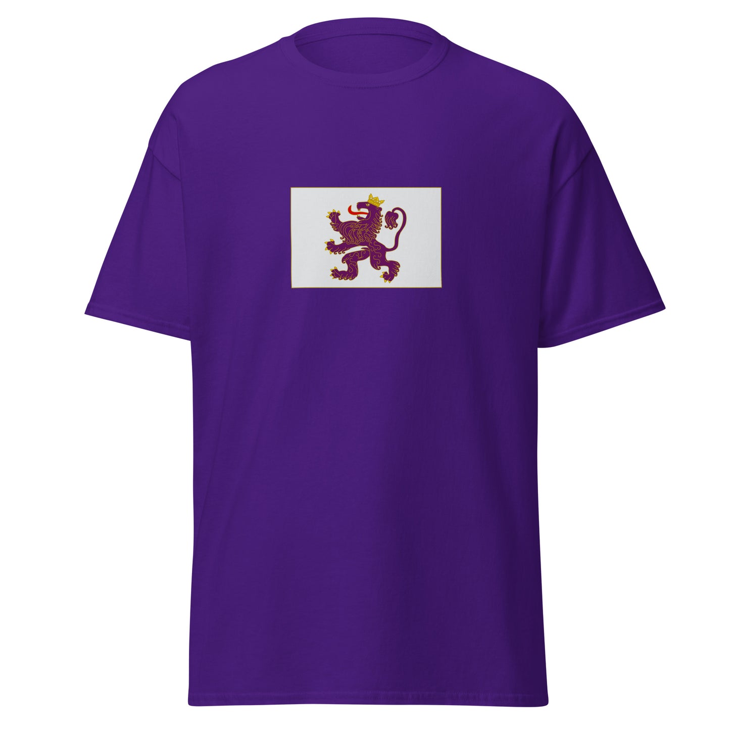 Spain - Kingdom of Leon (910-1833) | Historical Spanish Flag Interactive T-shirt