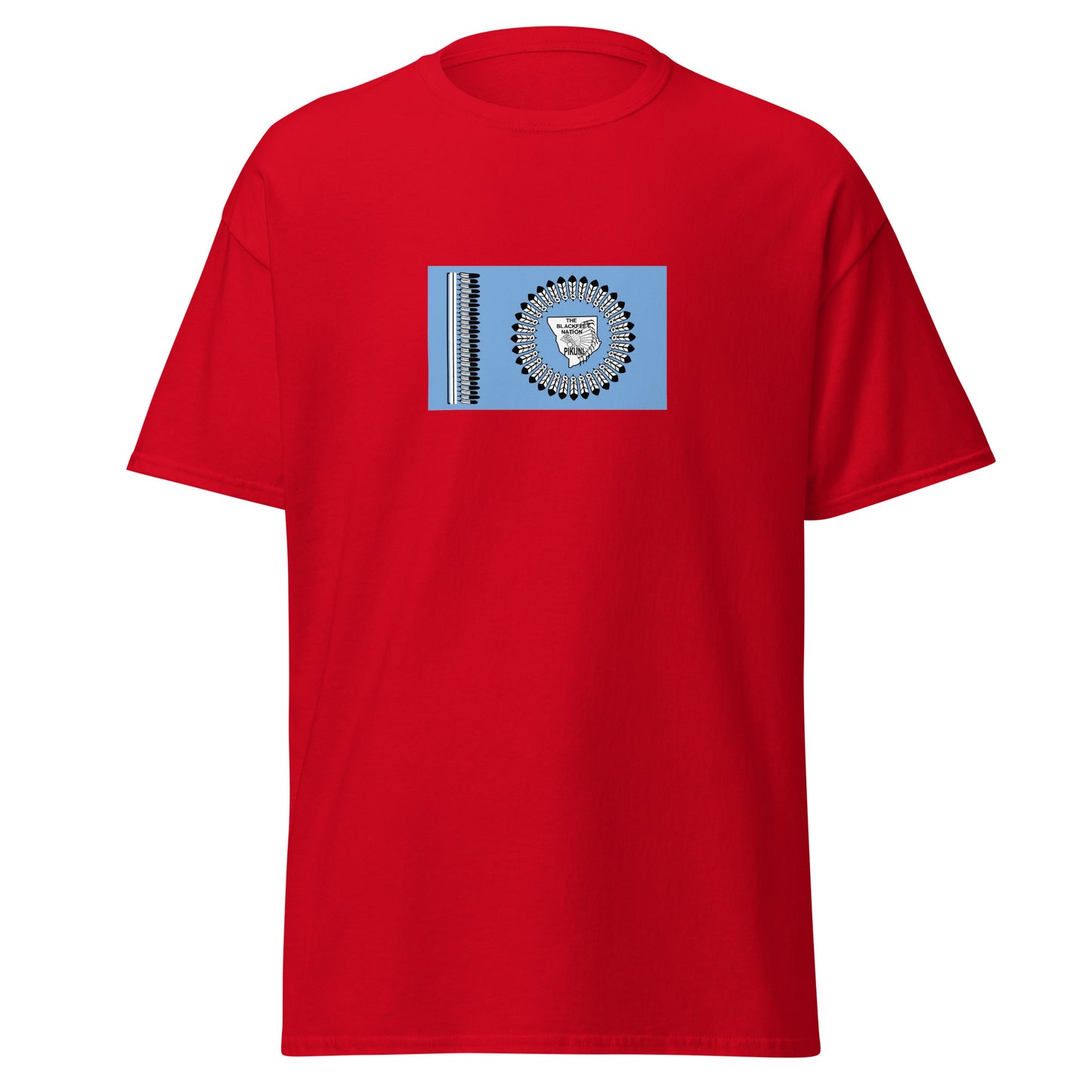 USA - Blackfeet people | Native American Flag Interactive T-shirt