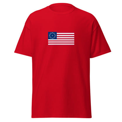 USA - 13 Stars & Stripes Cowpens Flag (1781) | Historical American Flag Interactive T-Shirt
