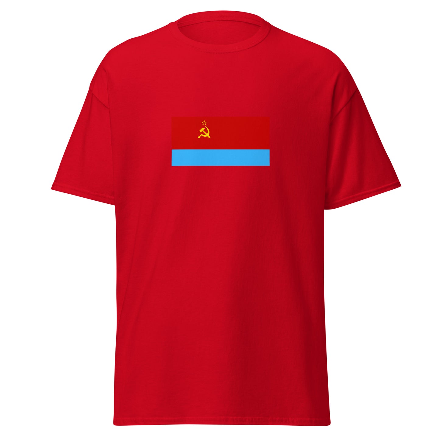 Ukraine - Soviet Ukraine (1950-1991) | Historical Ukraine Flag Interactive T-Shirt