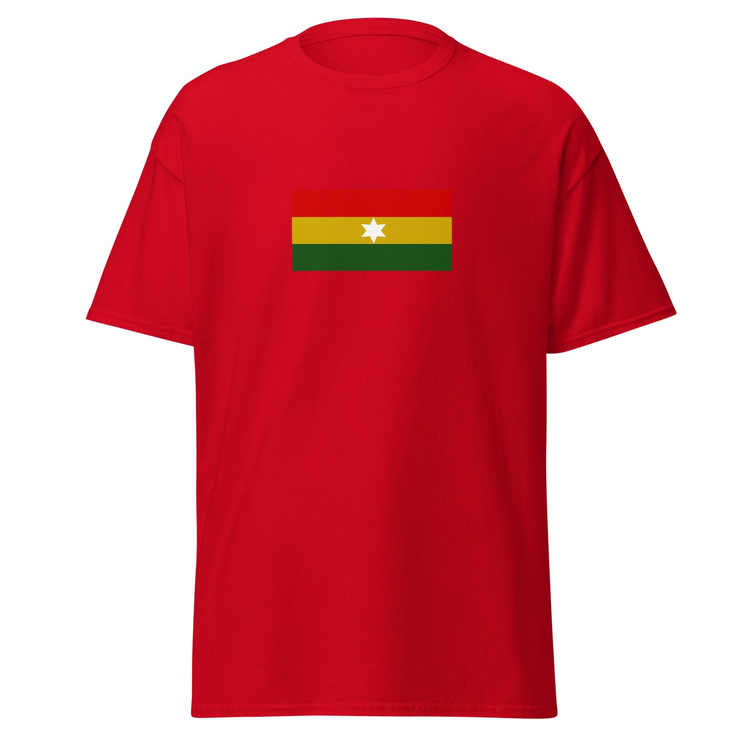 India - Assamese people | Ethnic Indian Flag Interactive T-shirt