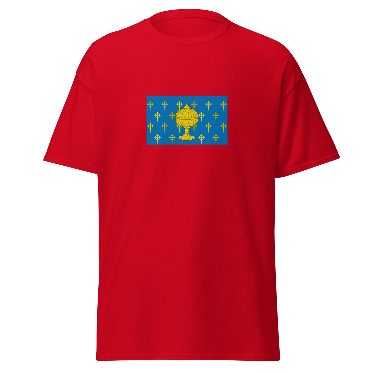 Spain - Suebic Kingdom of Galicia (409-585) | Historical Spanish Flag Interactive T-shirt