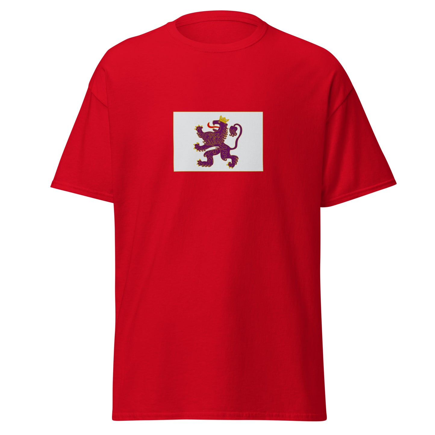 Spain - Kingdom of Leon (910-1833) | Historical Spanish Flag Interactive T-shirt