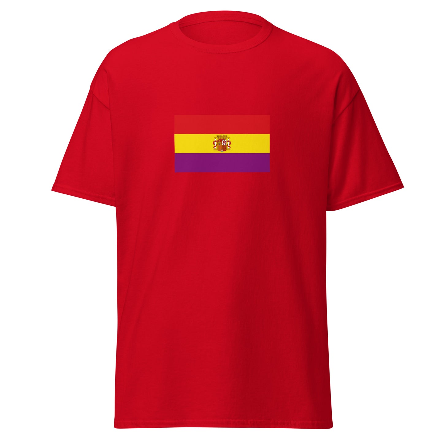 Spain - Second Spanish Republic (1931-1939) | Historical Spanish Flag Interactive T-shirt