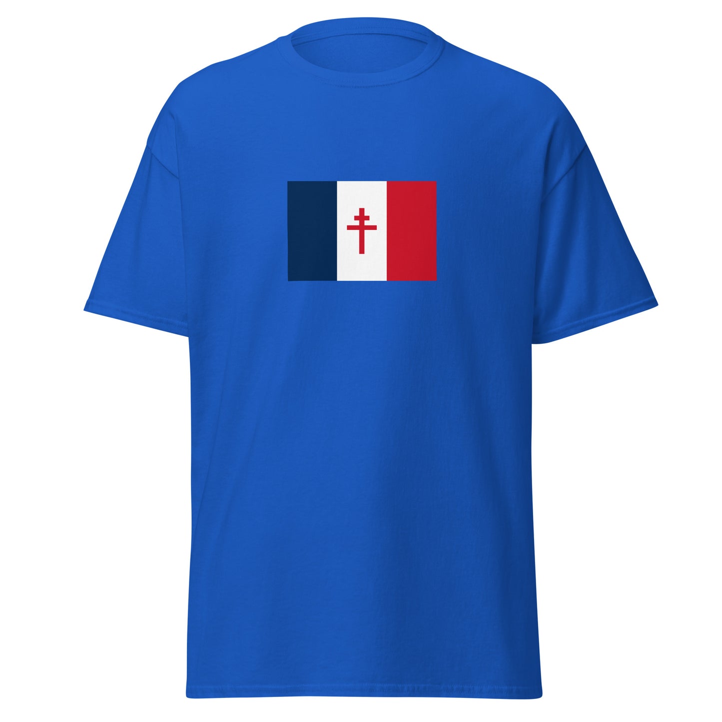 France - Free France (1940-1944) | Historical French Flag Interactive T-Shirt