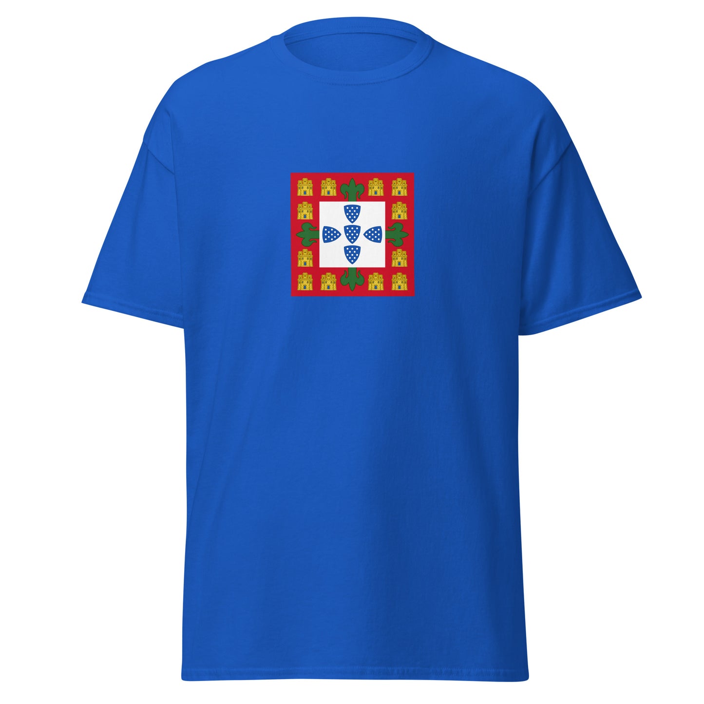 Portugal - Kingdom of Portugal (1139-1415) | Historical Portuguese Flag Interactive T-Shirt