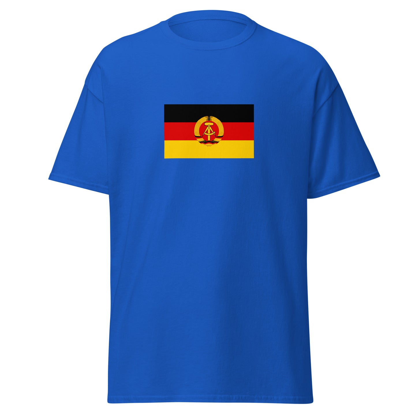 Germany - East Germany (1949-1990) | Historical German Flag Interactive T-Shirt