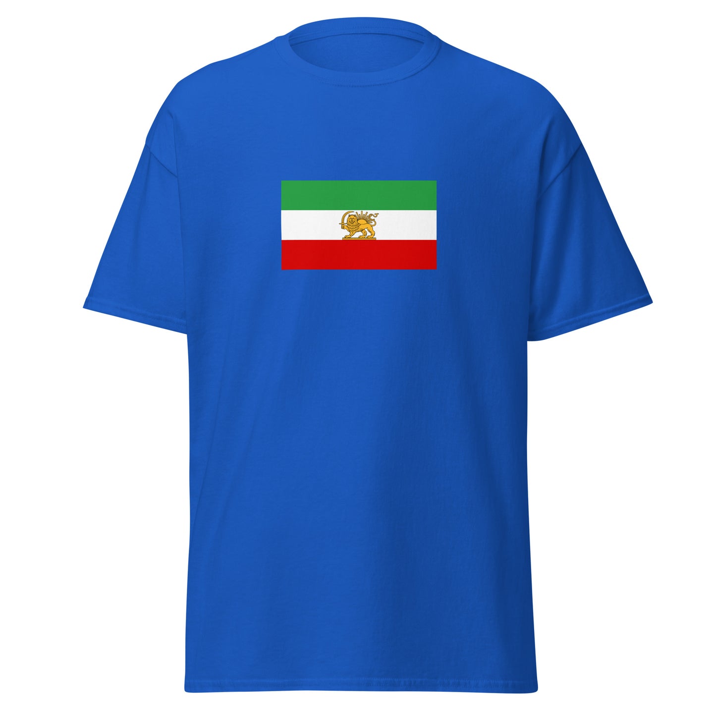 Iran - Constitutional Monarchy of Iran (1925-1979) | Historical Iran Flag Interactive T-shirt