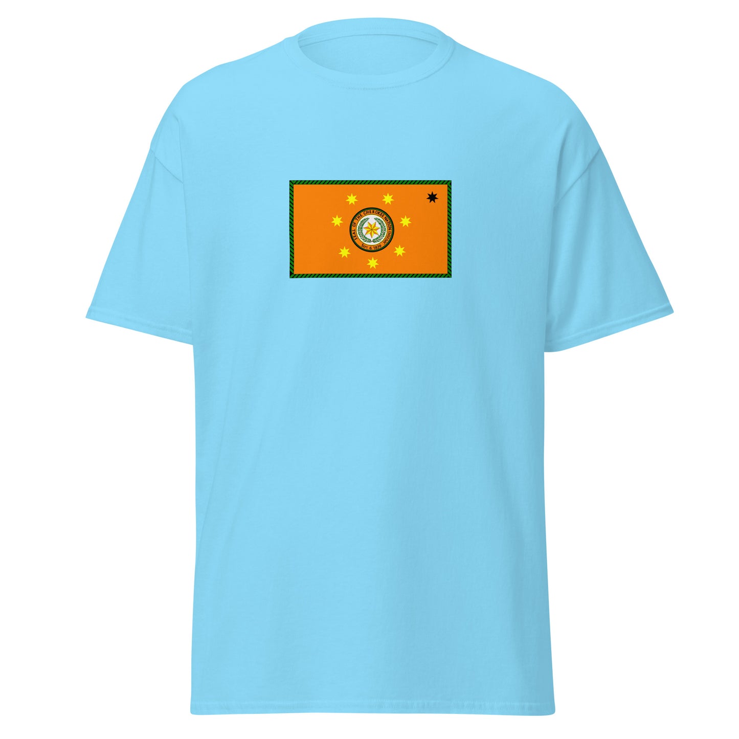 USA - Cherokees | Native American Flag Interactive T-shirt