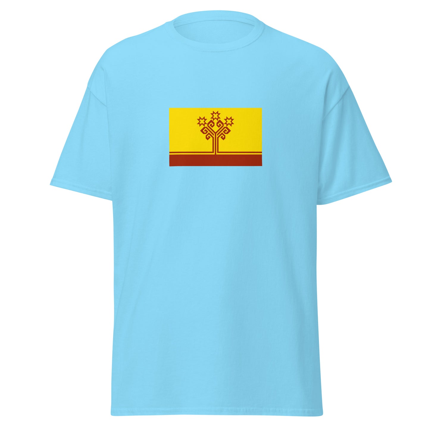 Russia - Chuvash people | Ethnic Russian Flag Interactive Unisex T-Shirt