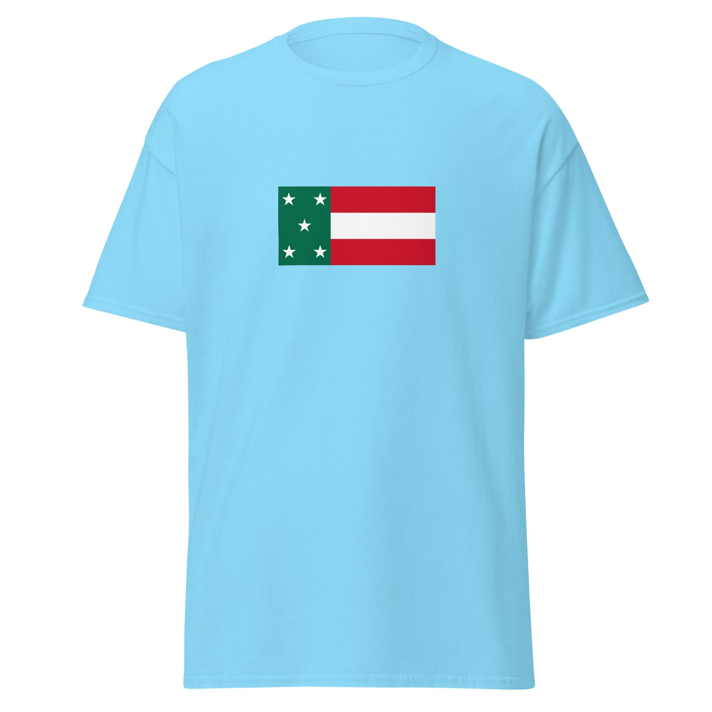 Mexico - Republic of Yucatan (1841-1848) | Historical Mexican Flag Interactive T-Shirt