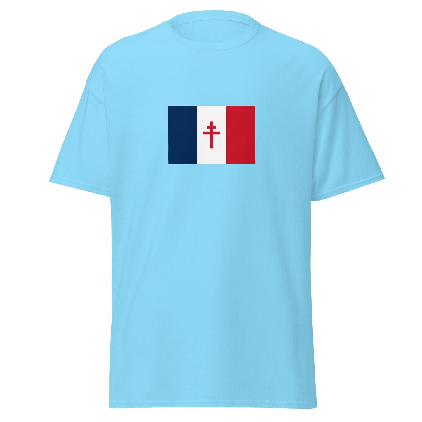 France - Free France (1940-1944) | Historical French Flag Interactive T-Shirt