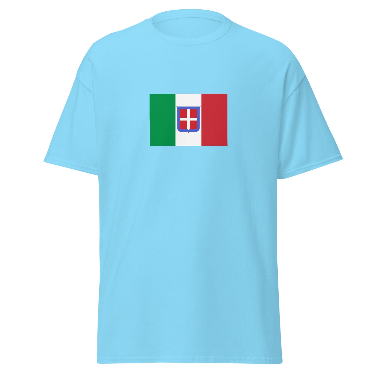 Italy - Kingdom of Sardinia (1848-1947) | Historical Italian Flag Interactive T-Shirt