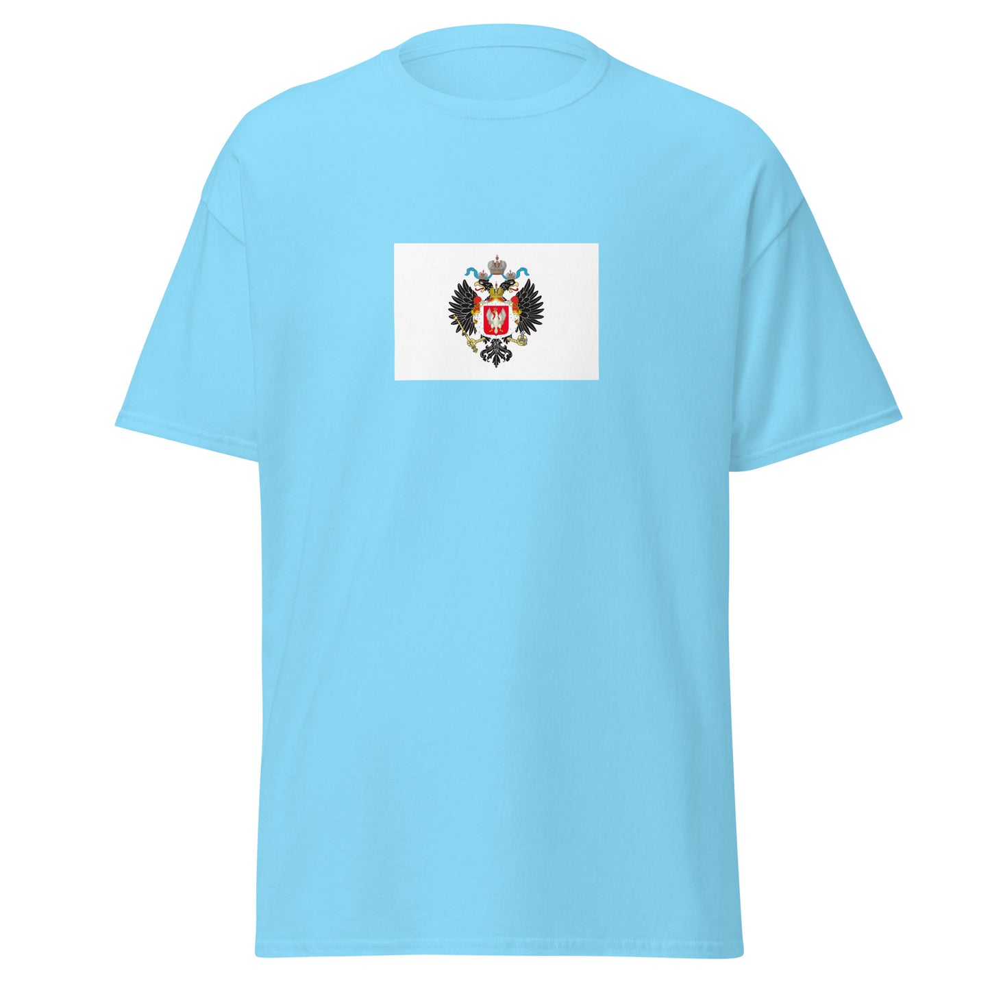 Poland - Kingdom of Poland (1815-1830) | Historical Polish Flag Interactive T-Shirt