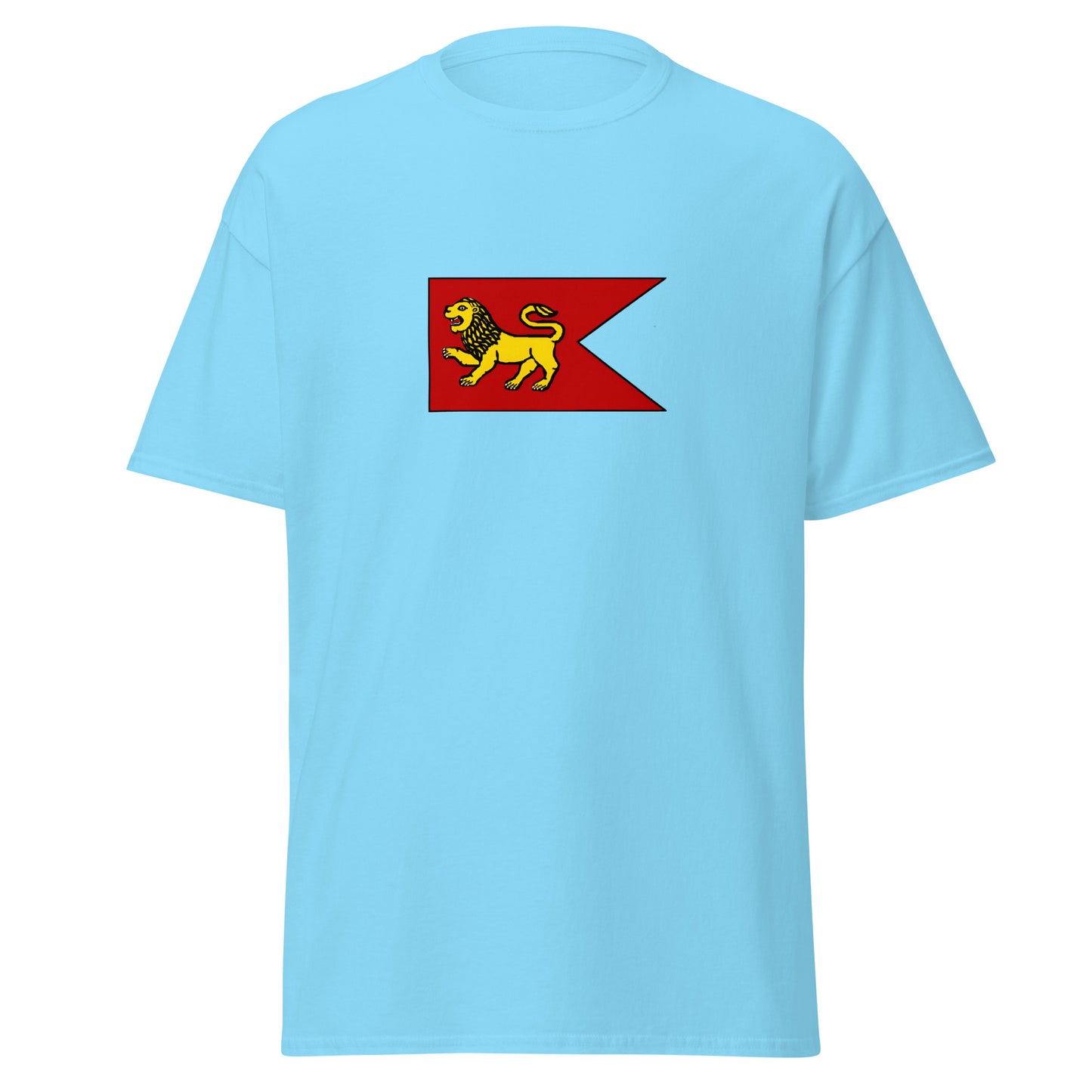 India - Pallava Kingdom (275-897) | Historical Indian Flag Interactive T-Shirt