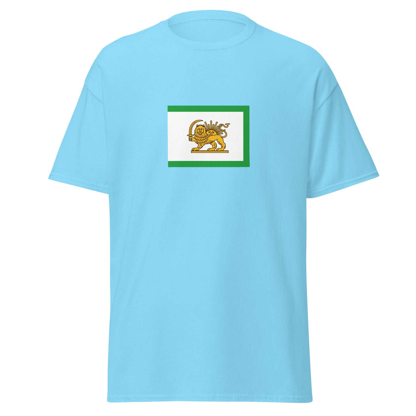 Iran - Qajar Dynasty II (1848-1907) | Historical Iran Flag Interactive T-Shirt