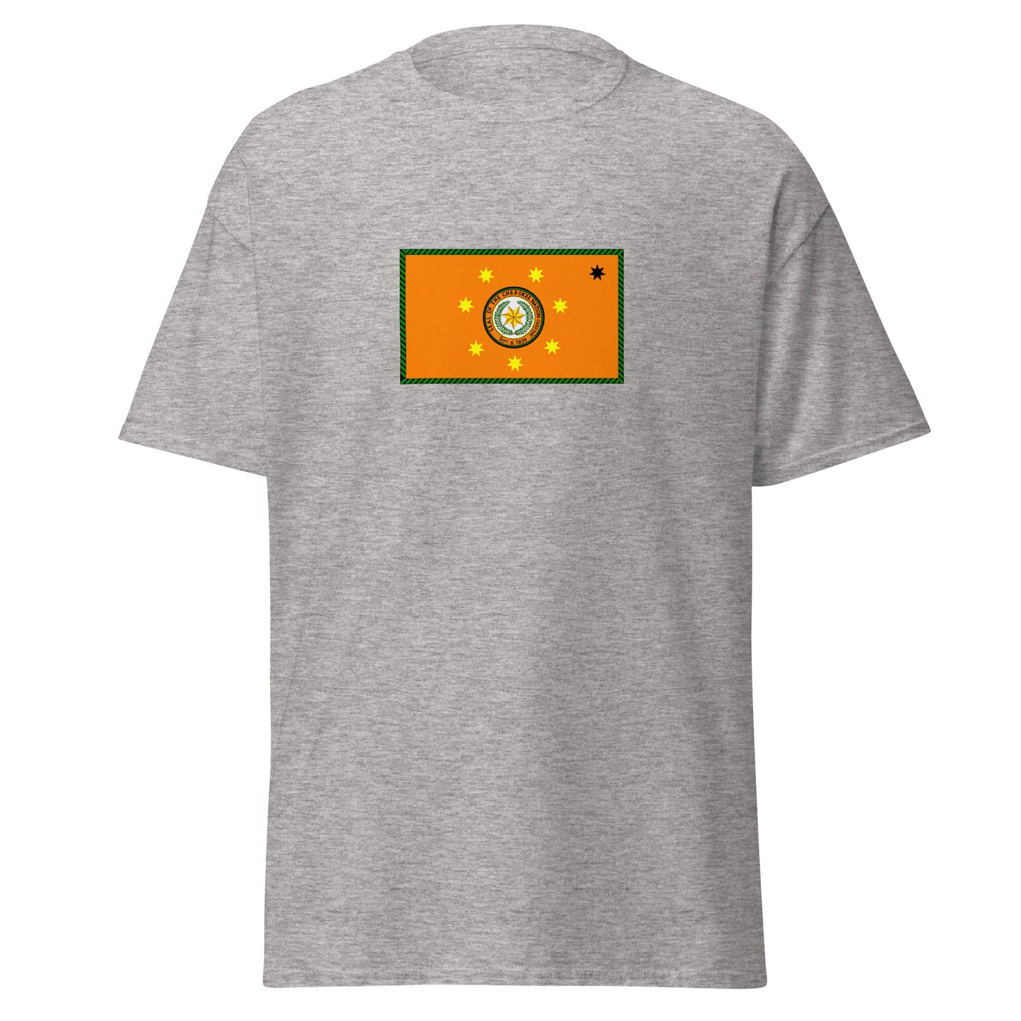 USA - Cherokees | Native American Flag Interactive T-shirt