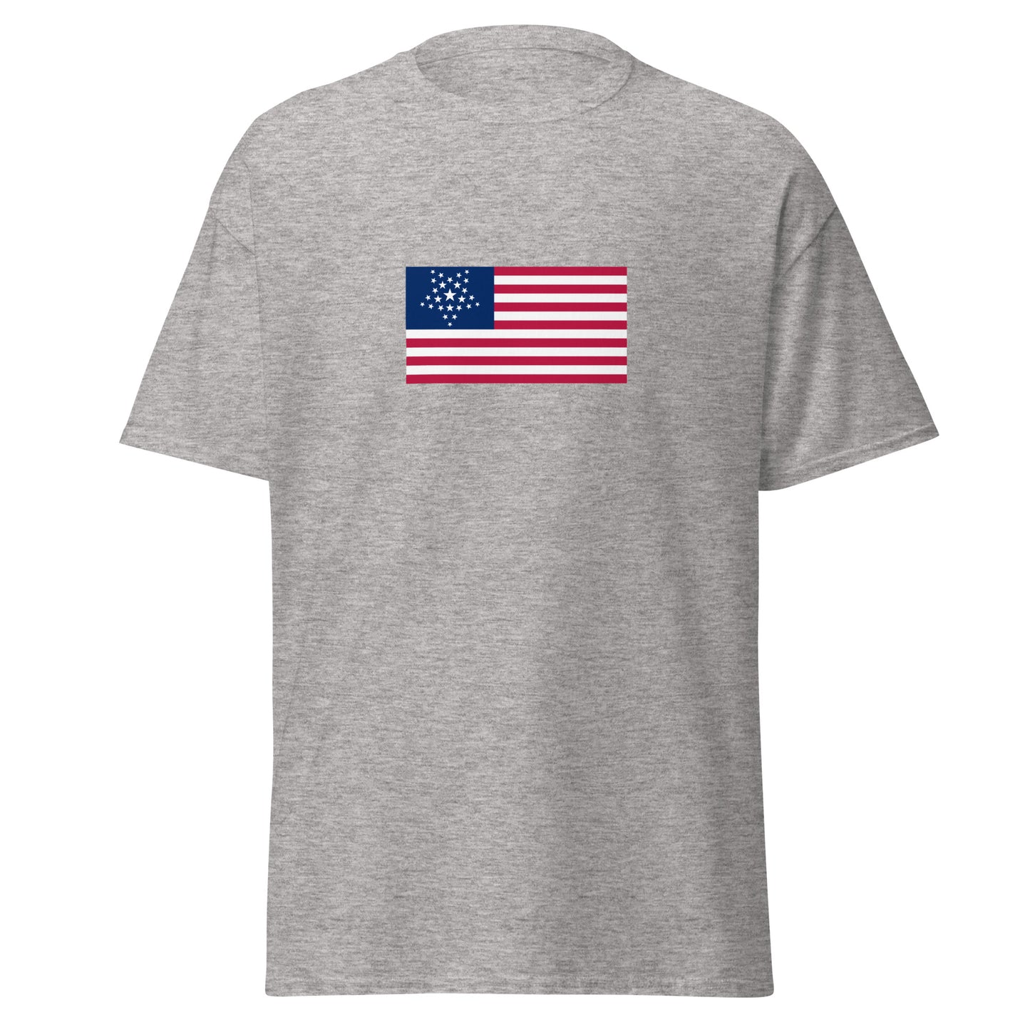 USA - 26 Great Star Flag (1837) | Historical American Flag Interactive T-Shirt