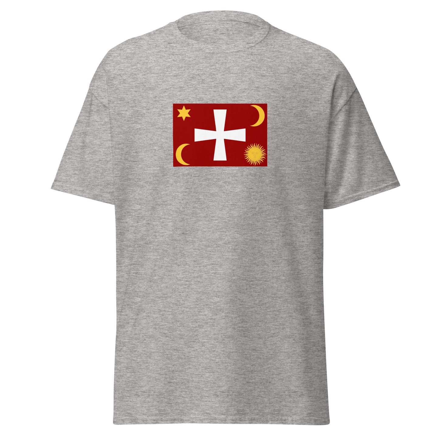 Ukraine - Zaporozhian Sich (1552-1775) | Historical Ukraine Flag Interactive T-Shirt