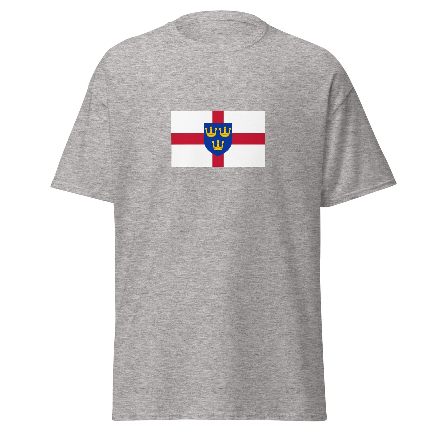 UK - Kingdom of East Anglia (650-918) | Historical British Flag Interactive T-Shirt