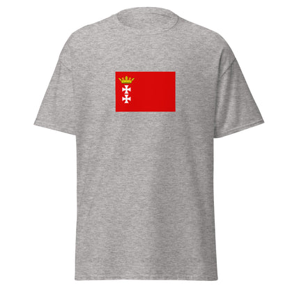 Poland - Republic of Danzig (1807-1814) | Historical Polish Flag Interactive T-Shirt