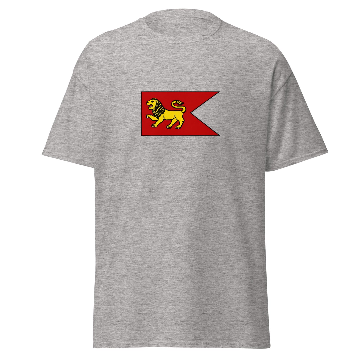 India - Pallava Kingdom (275-897) | Historical Indian Flag Interactive T-Shirt