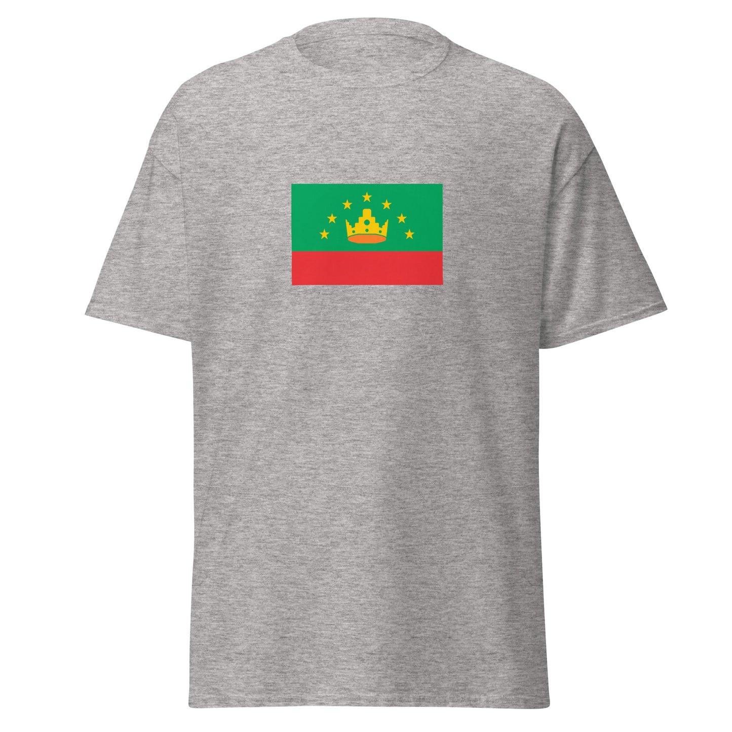 India - Kushan Empire (30-375) | Historical Indian Flag Interactive T-Shirt