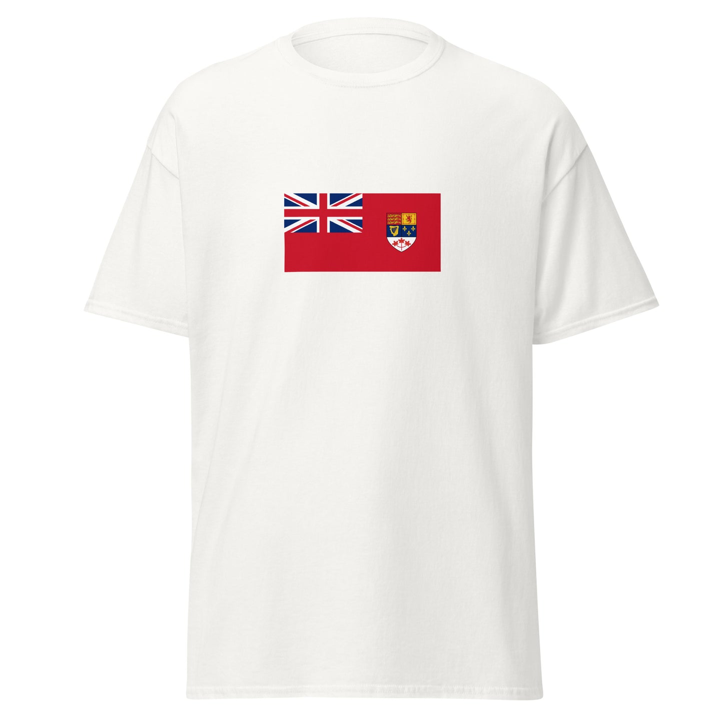 Canada - 2nd Canadian Red Ensign (1957-1965) | Historical Canadian Flag Interactive T-shirt