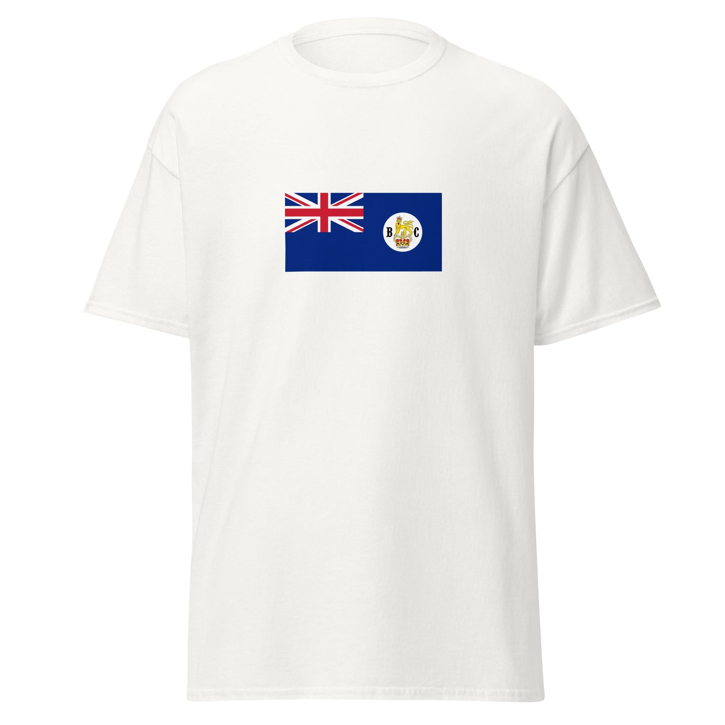 Canada - British Columbia (1870-1896) | Historical Canadian Flag Interactive T-shirt