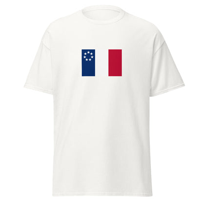 USA - New France (1534-1763) | Historical American Flag Interactive T-Shirt