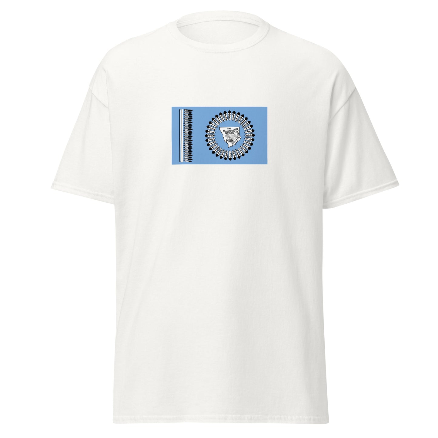 USA - Blackfeet people | Native American Flag Interactive T-shirt