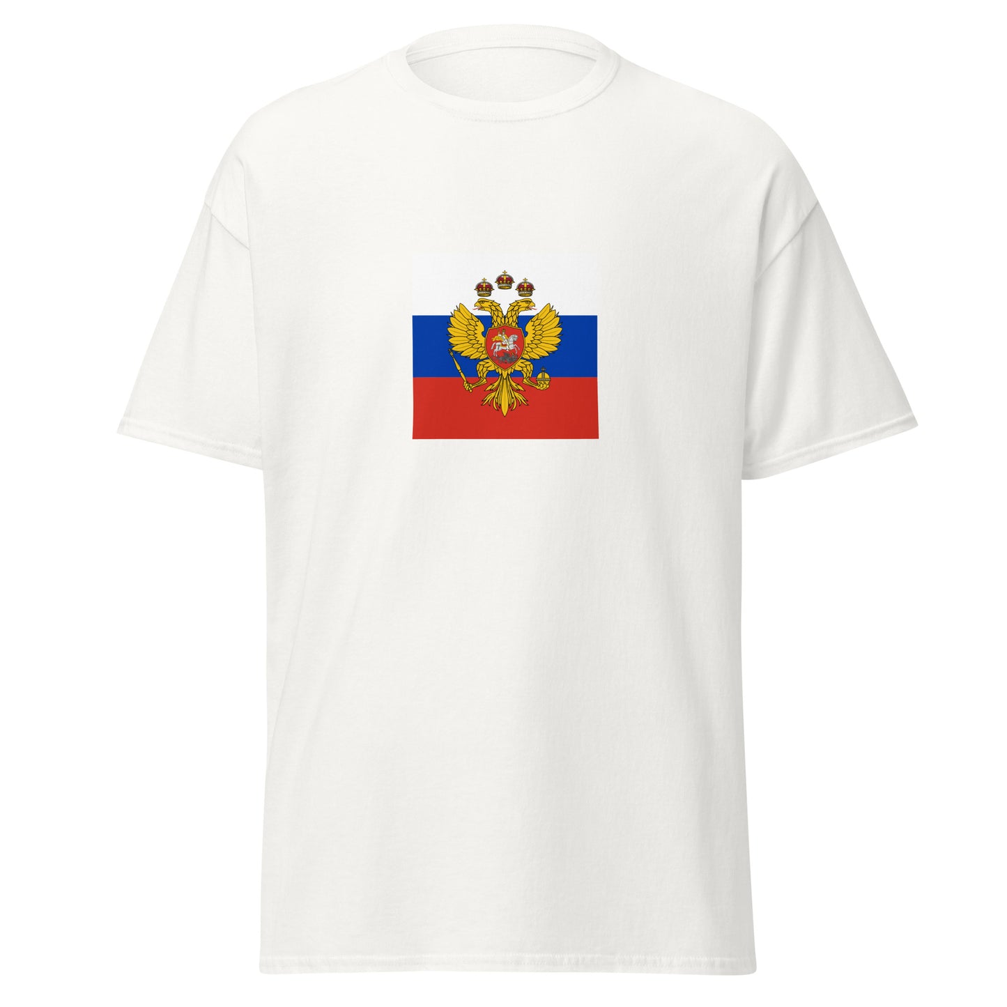 Russia - Tsardom of Russia (1547-1721) | Historical Russian Flag Interactive T-Shirt