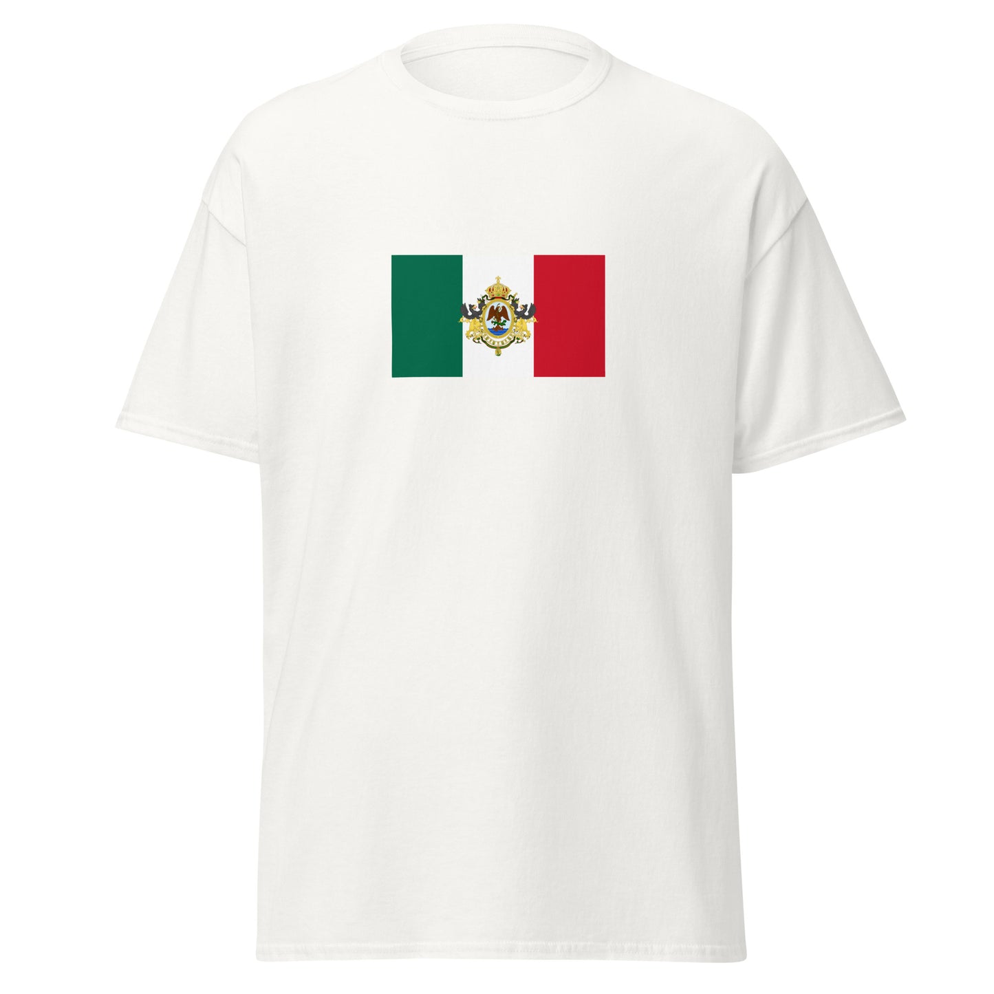 Mexico - Second Mexican Empire (1864-1867) | Historical Mexican Flag Interactive T-Shirt