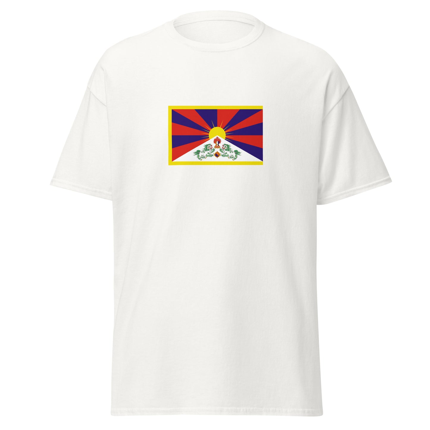 China - Tibetan People | Ethnic Chinese Flag Interactive T-shirt