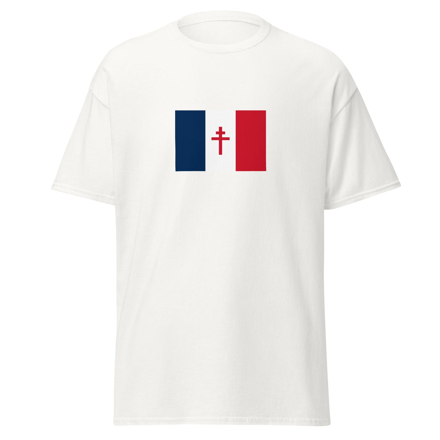 France - Free France (1940-1944) | Historical French Flag Interactive T-Shirt