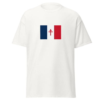 France - Free France (1940-1944) | Historical French Flag Interactive T-Shirt