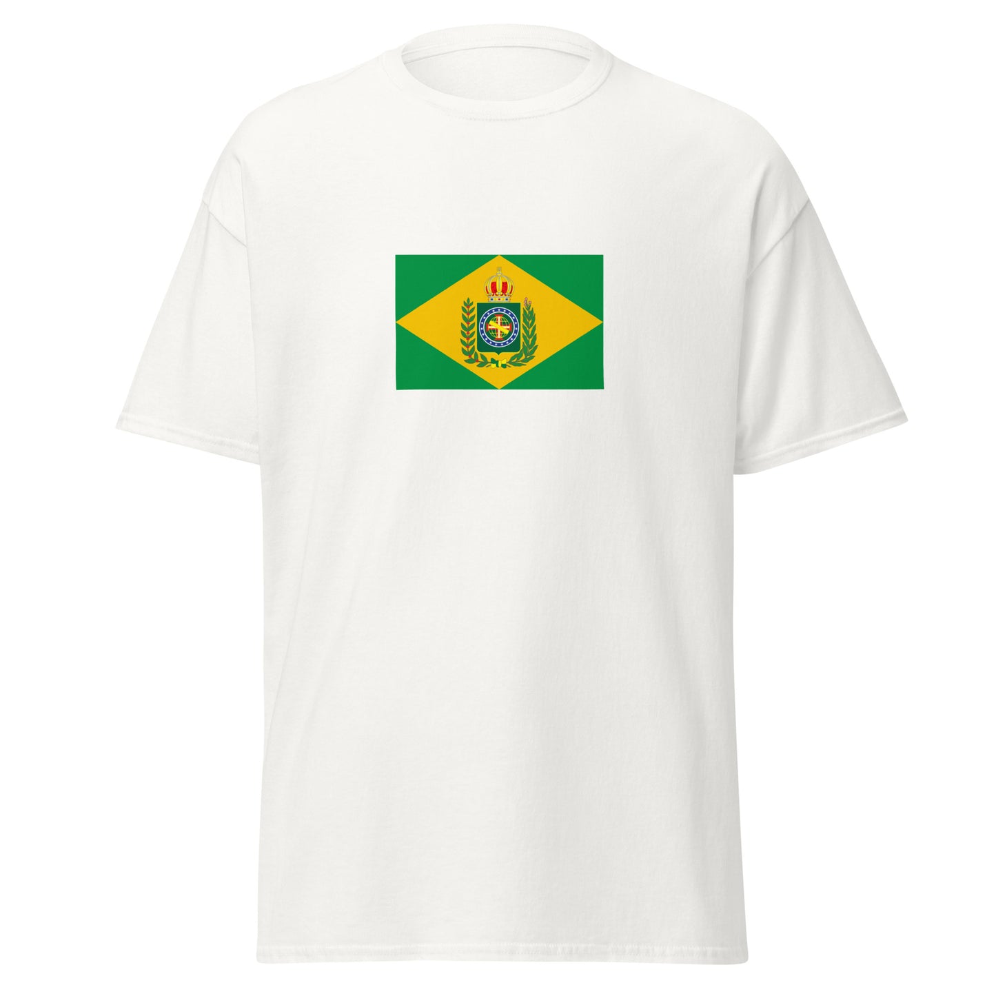 Brazil - Empire of Brazil (1822-1889) | Historical Brazilian Flag Interactive T-Shirt