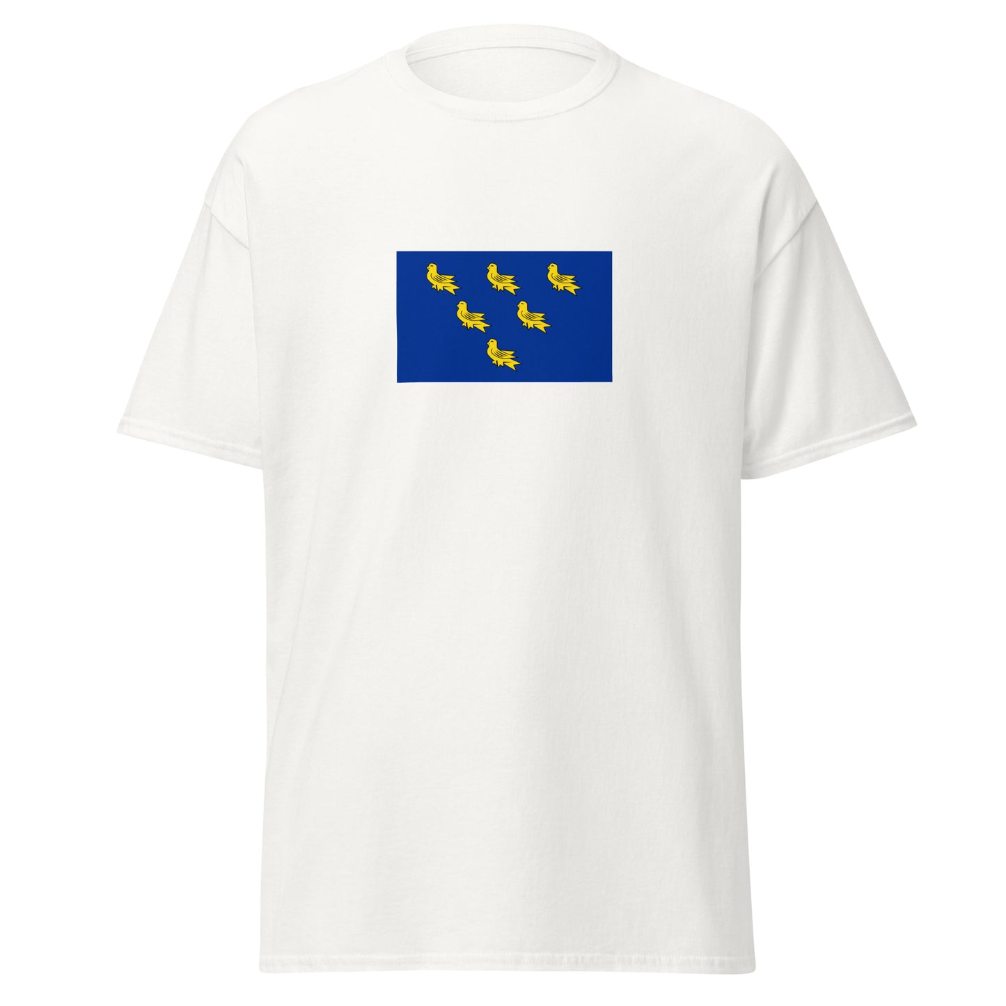 UK - Kingdom of Sussex (477-860) | Historical British Flag Interactive T-Shirt