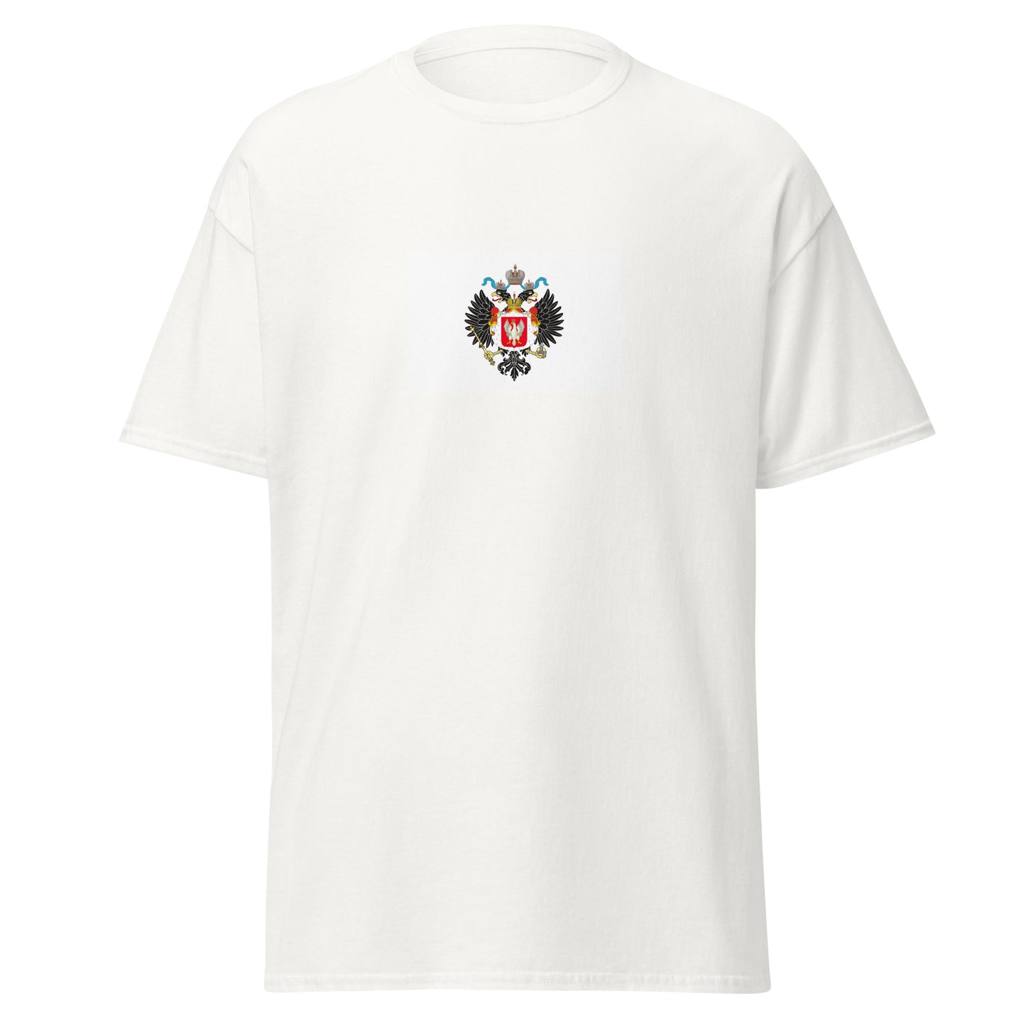 Poland - Kingdom of Poland (1815-1830) | Historical Polish Flag Interactive T-Shirt