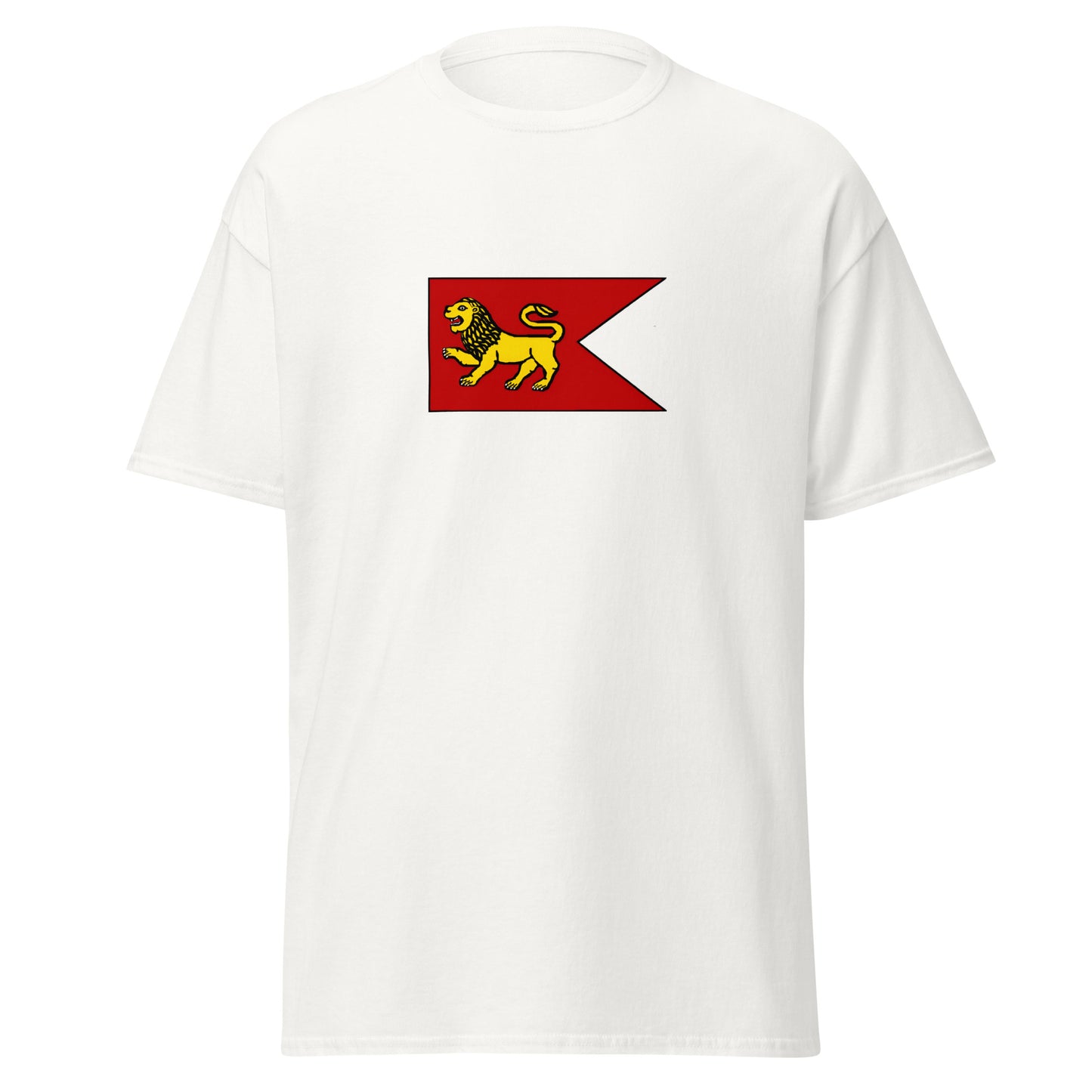 India - Pallava Kingdom (275-897) | Historical Indian Flag Interactive T-Shirt