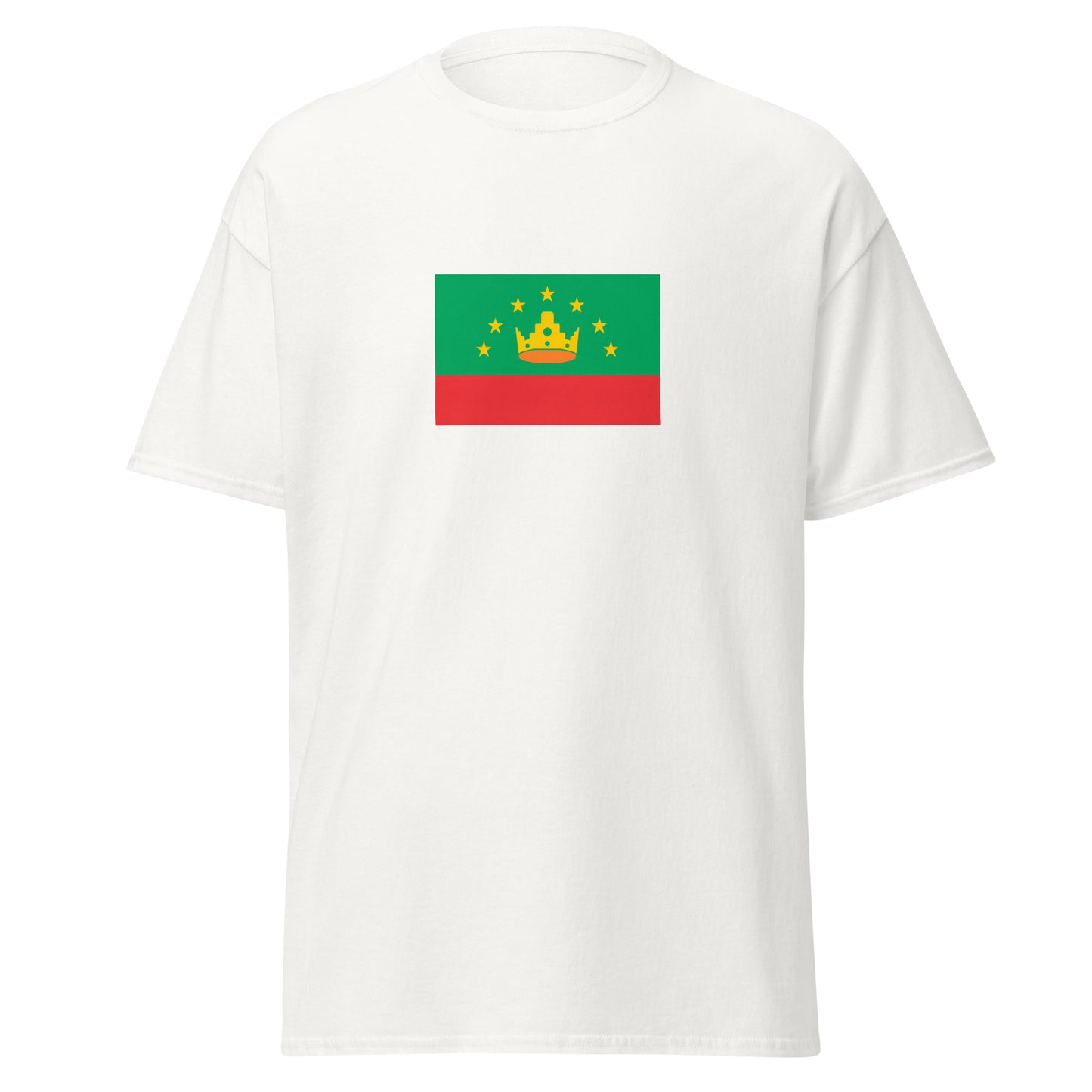 India - Kushan Empire (30-375) | Historical Indian Flag Interactive T-Shirt