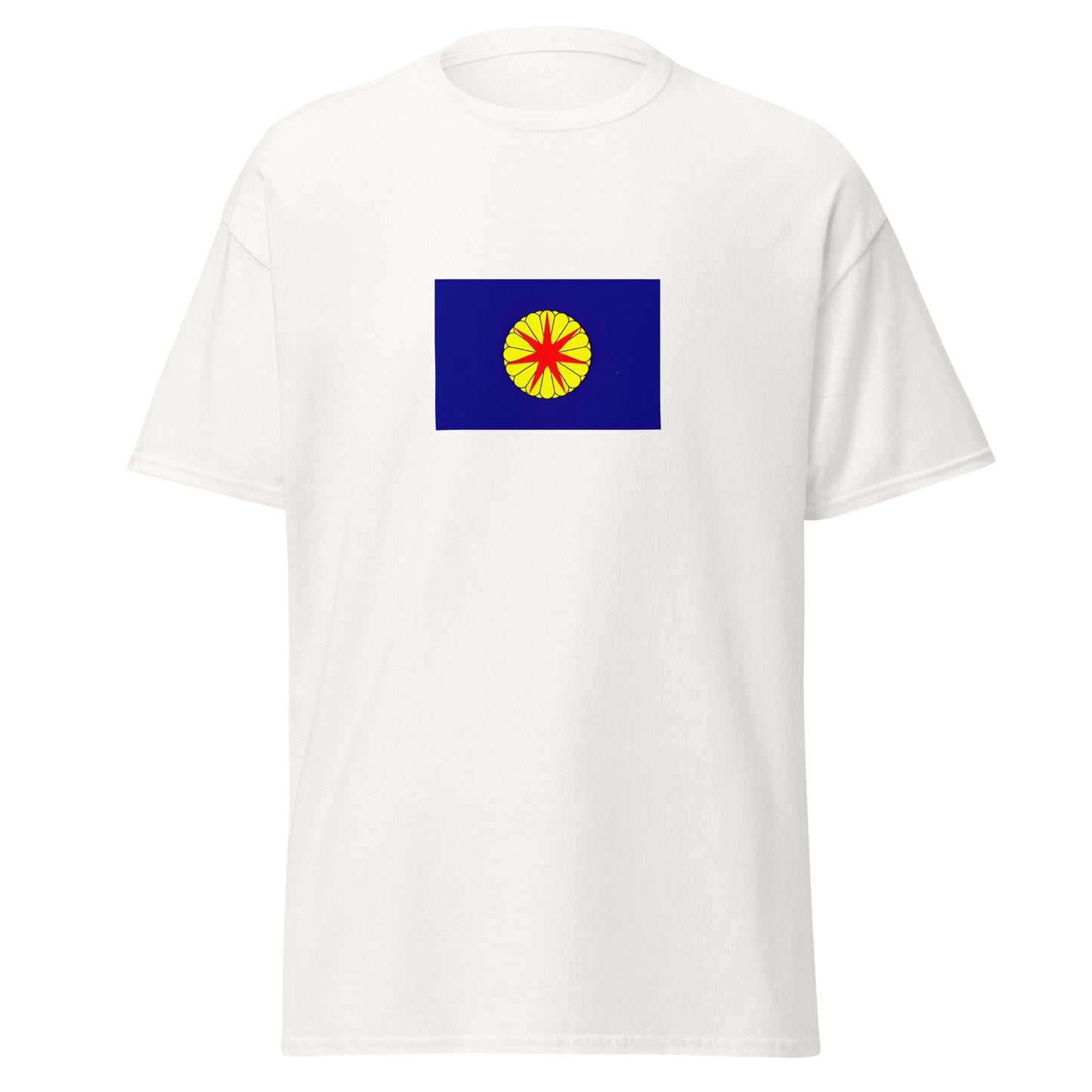 Japan - Republic of Ezo (1869-1869) | Historical Japanese Flag Interactive T-shirt